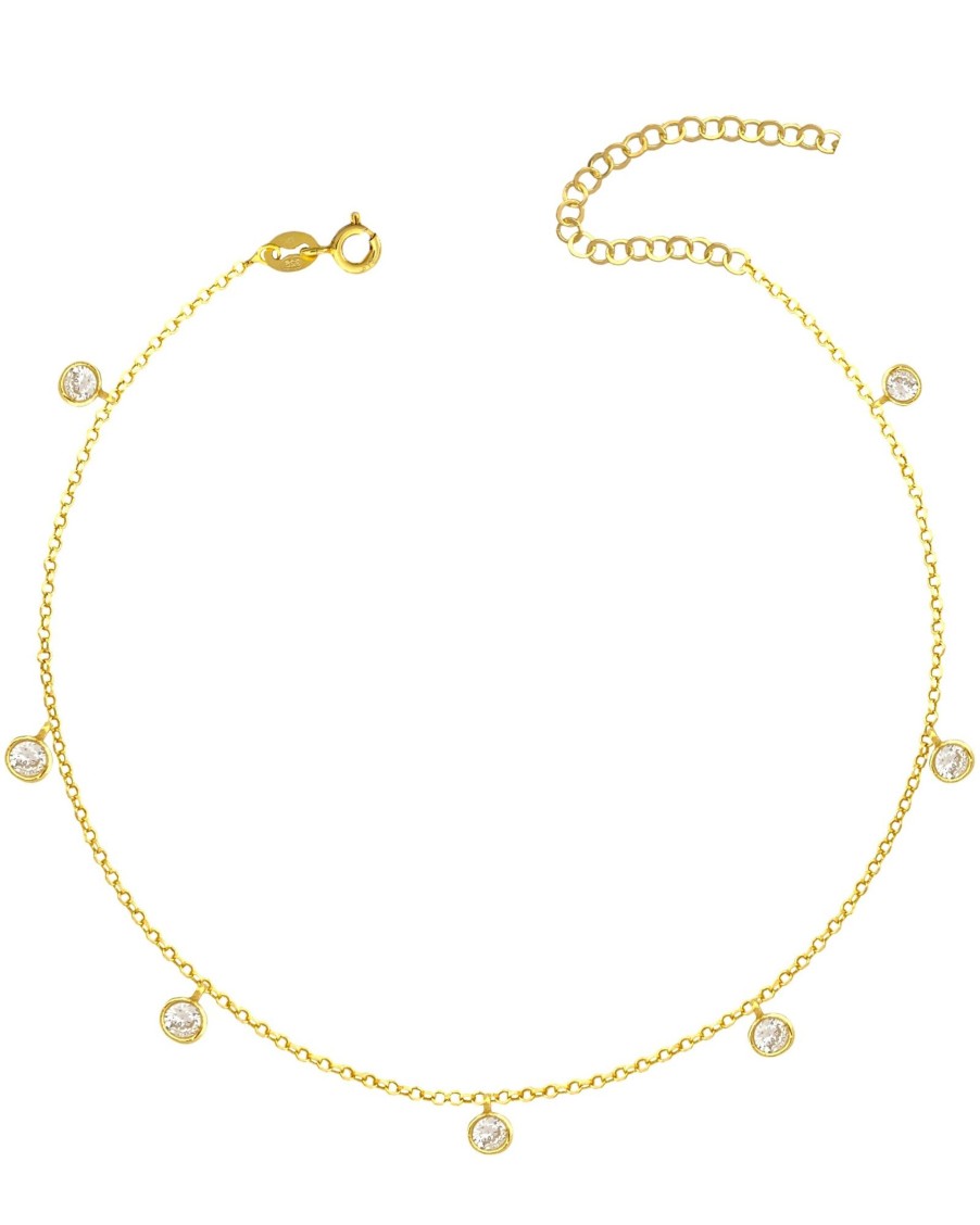 Collane Sarah Luxury | Collana Zirconi Pendenti New