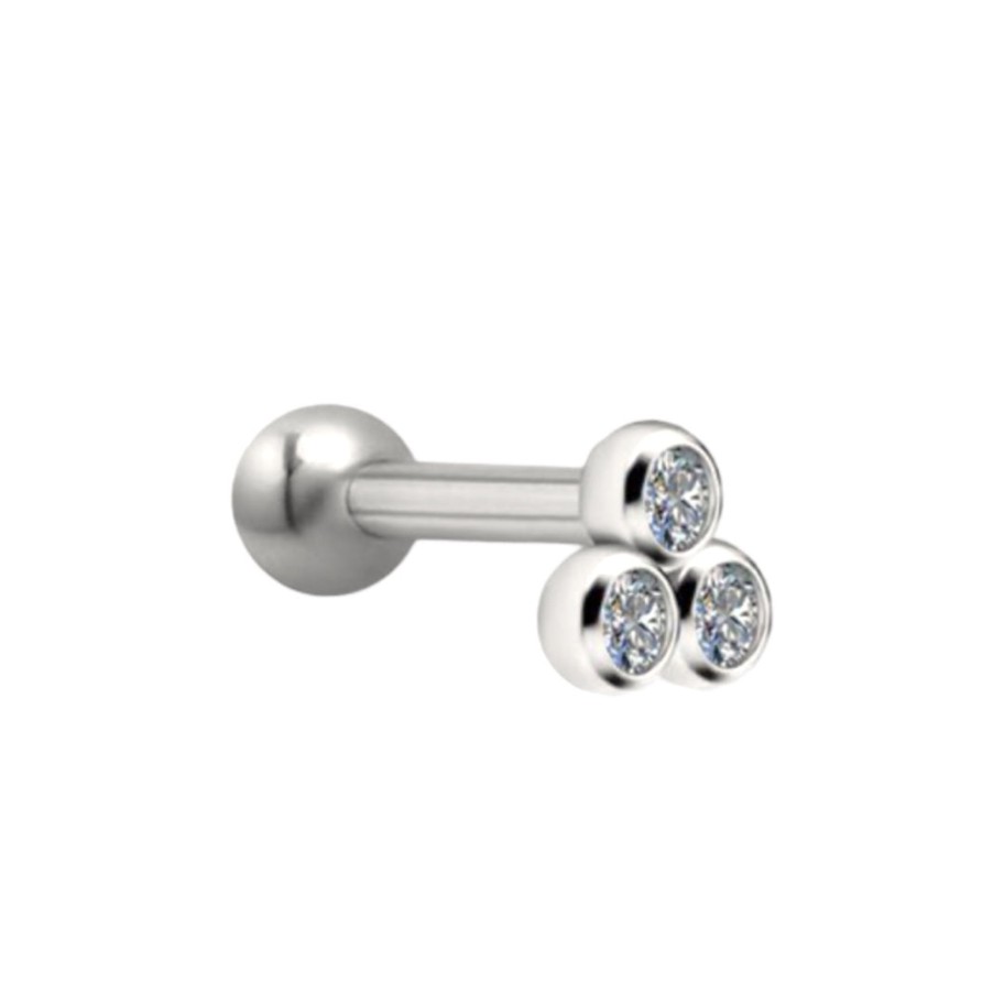 Orecchini Sarah Luxury | Piercing Three Silver