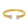 Bracciali Marcello Pane | Bracciale Tubo Square Gold