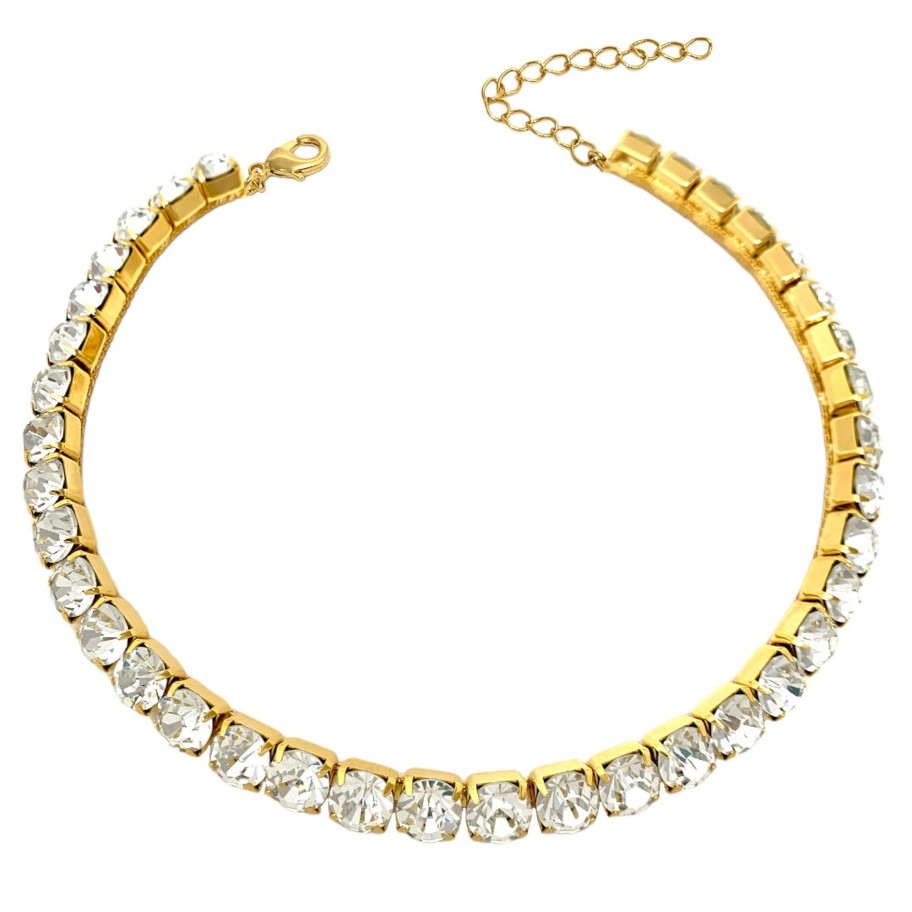 Collane Sarah Accessori Moda | Choker Maxi Swarovski