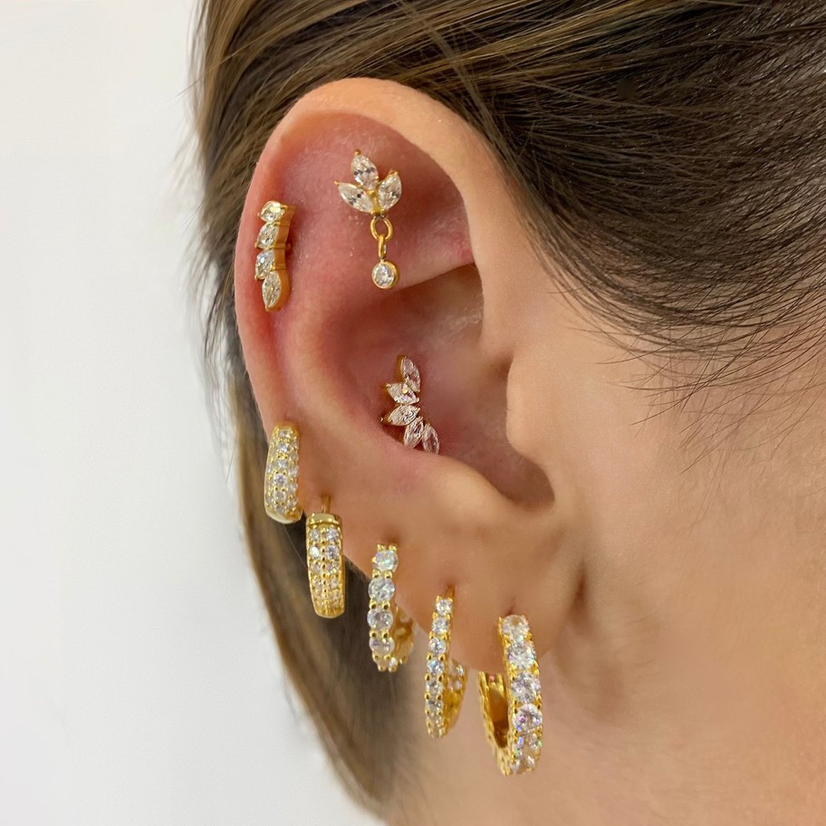 Orecchini Luxury | Piercing Flowers