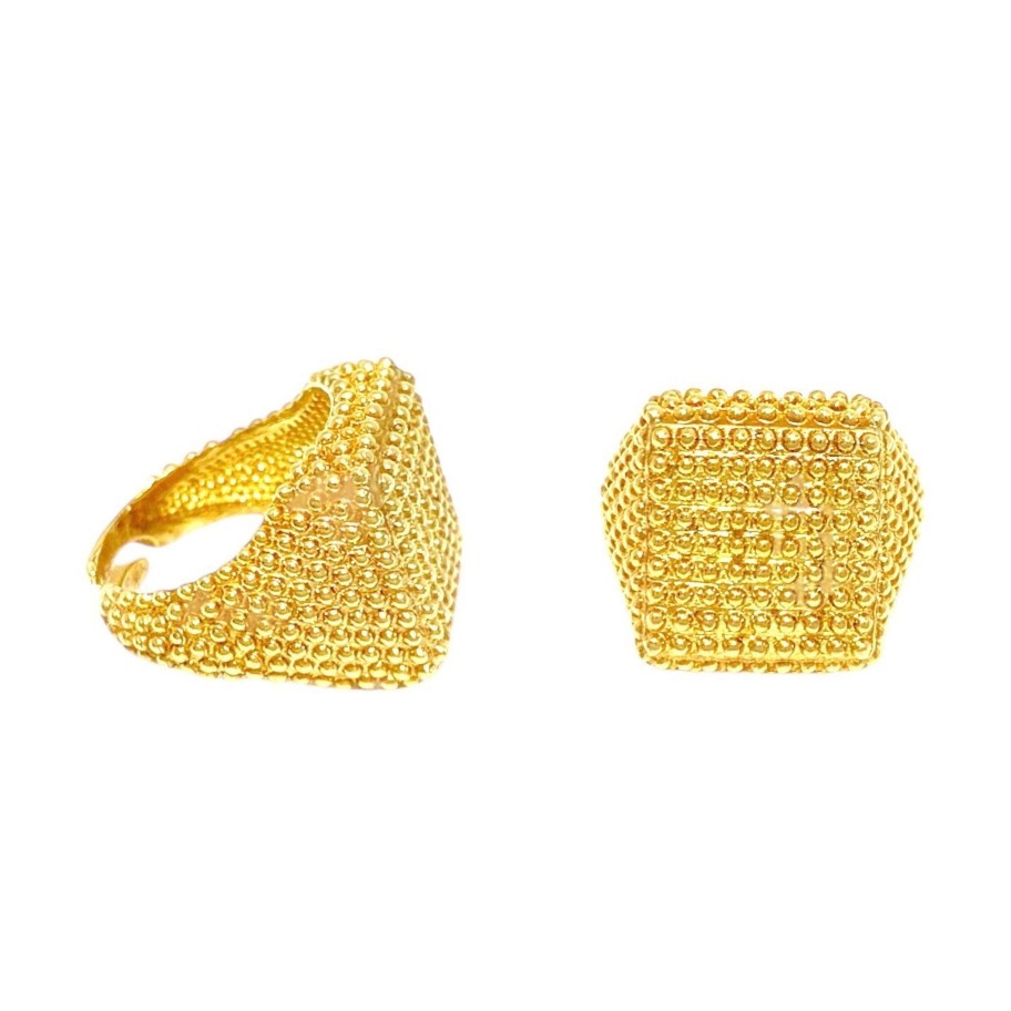 Anelli Sarah Luxury | Anello Chevalier Pomellato Quadrato