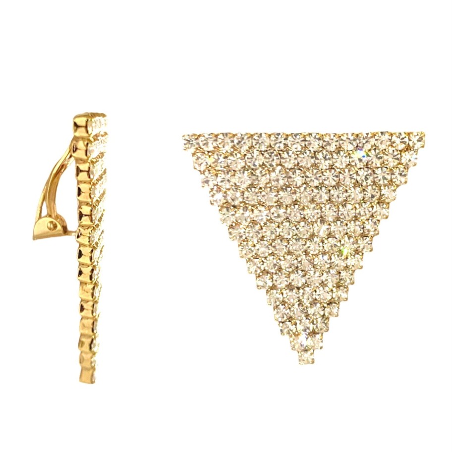 Orecchini Sarah Accessori Moda | Orecchini Triangle Swarovski