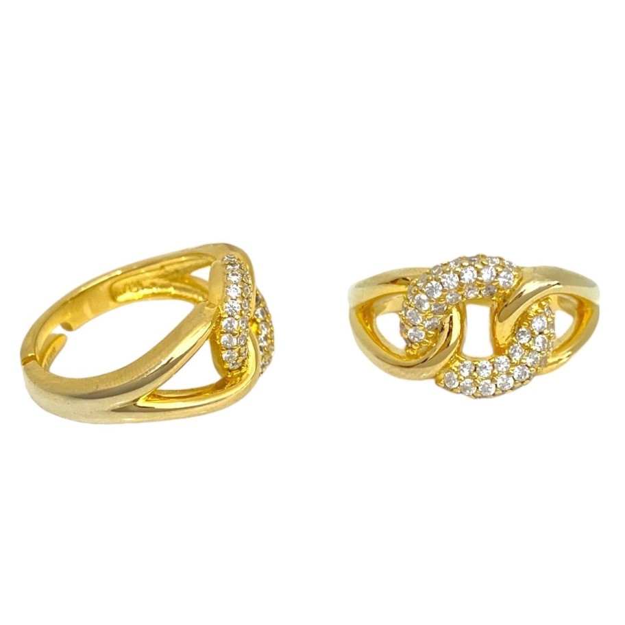 Anelli Sarah Luxury | Anello Double Luxury